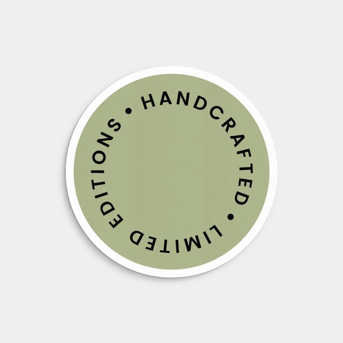 Round Colorful Product Label