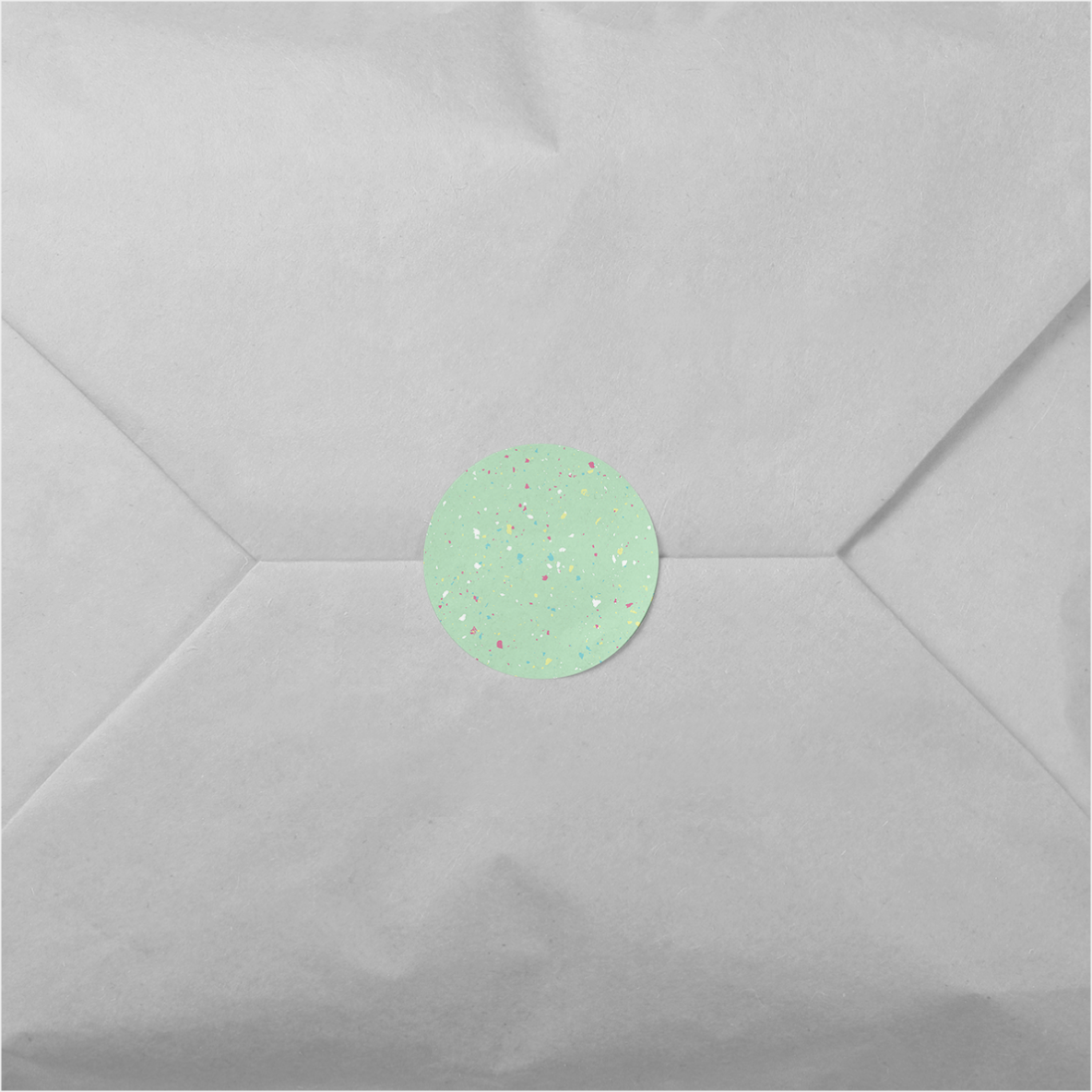 Fleck Round Sticker III