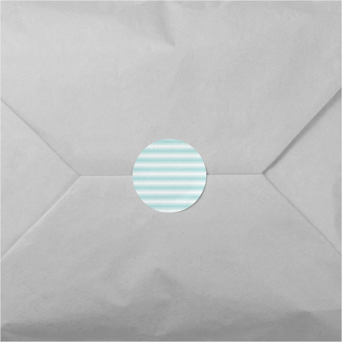 Pastel Bands Round Sticker II