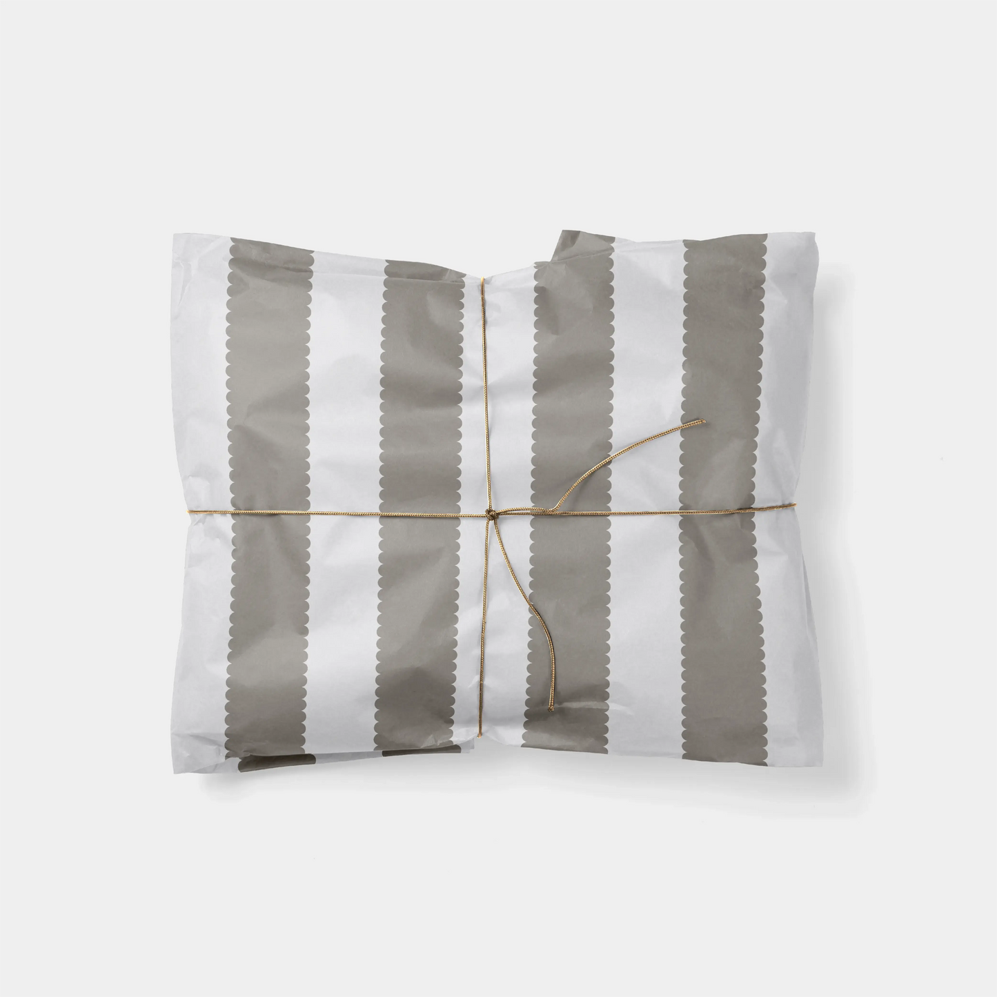 Scallop Stripe Gift Wrap V