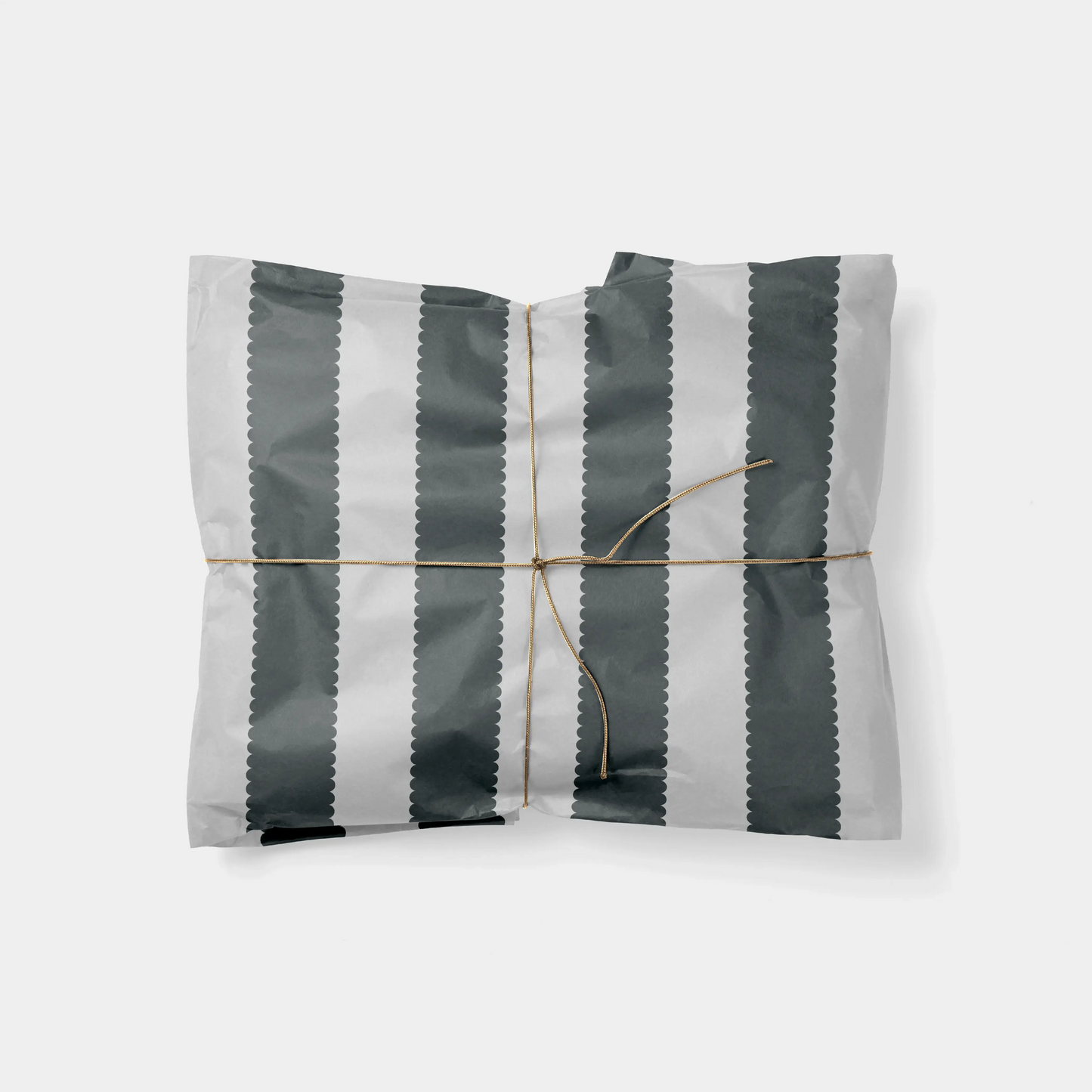 Scallop Stripe Gift Wrap XI