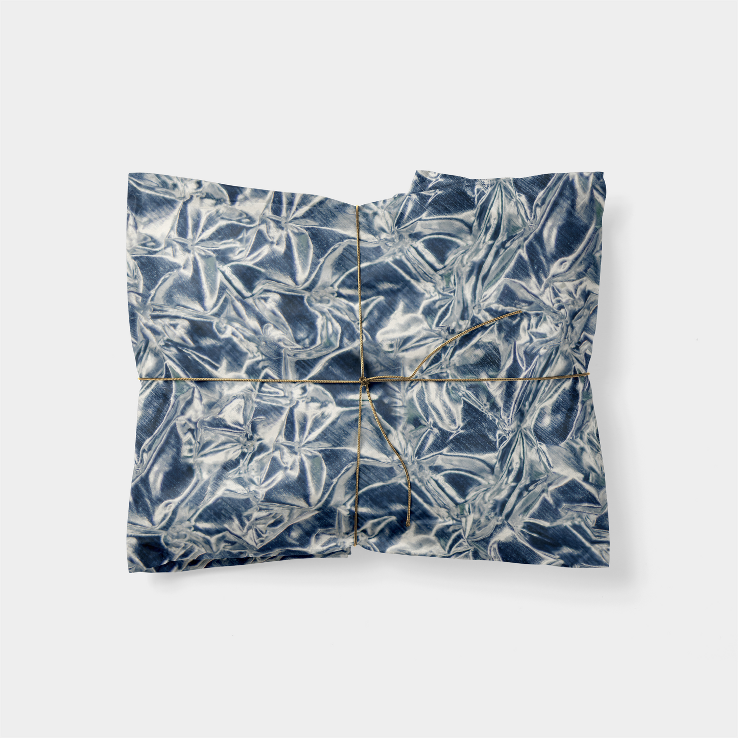 Silver Foil Gift Wrap