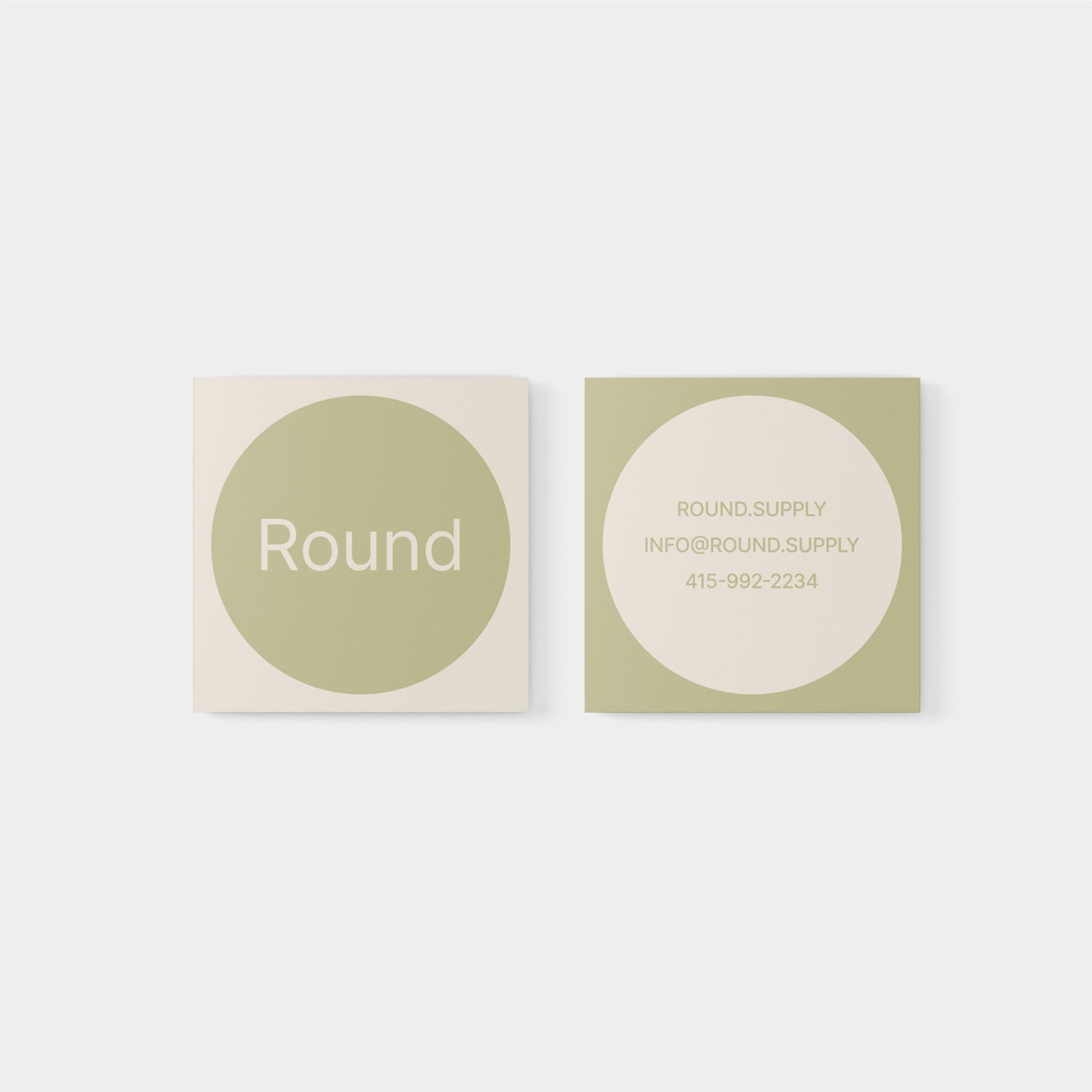 Square Geo Business Card X