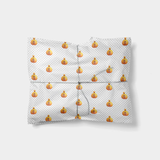 Money Bag Emoji Gift Wrap