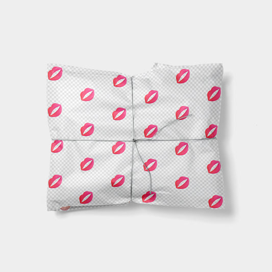 Kiss Emoji Gift Wrap