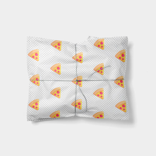 Pizza Emoji Gift Wrap