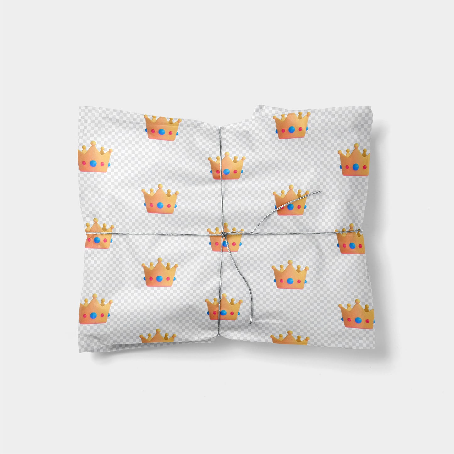 Crown Emoji Gift Wrap