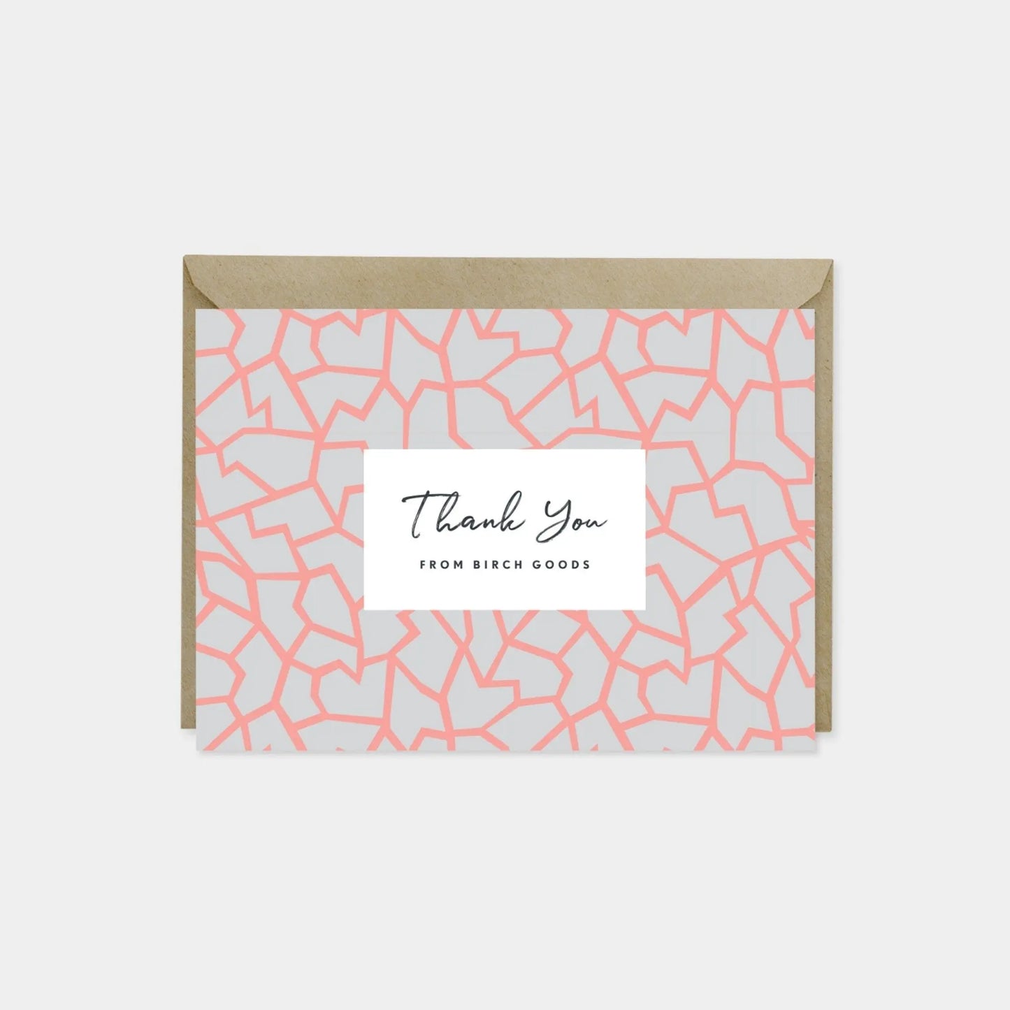 Tectonic Custom Thank You Card II