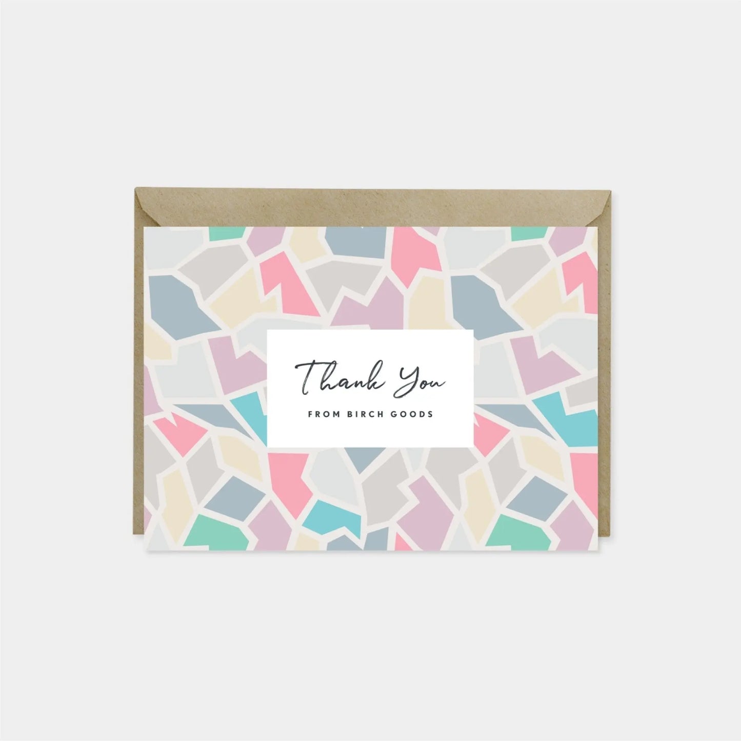 Tectonic Custom Thank You Card III