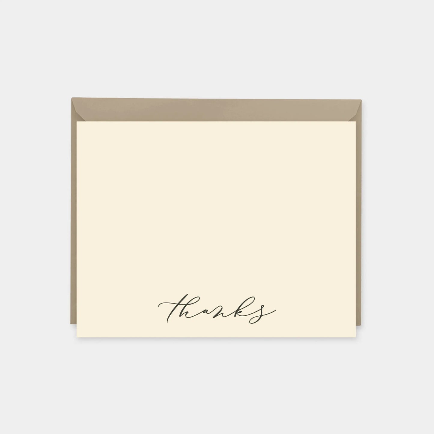 Thanks Wedding Note Cards II