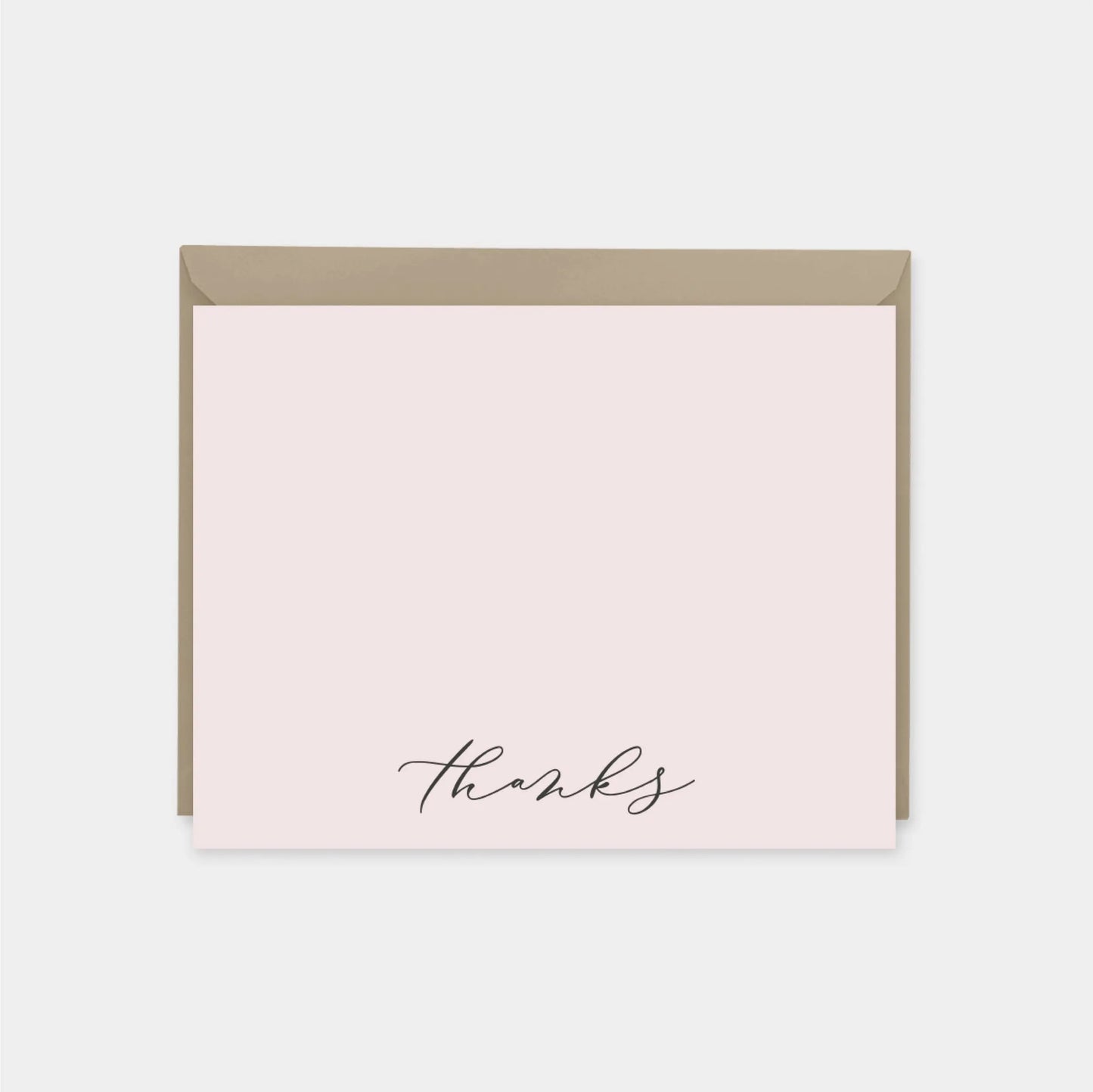 Thanks Wedding Note Cards III
