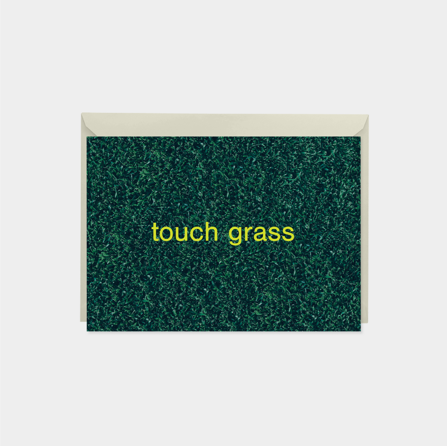 "Touch Grass" Card II