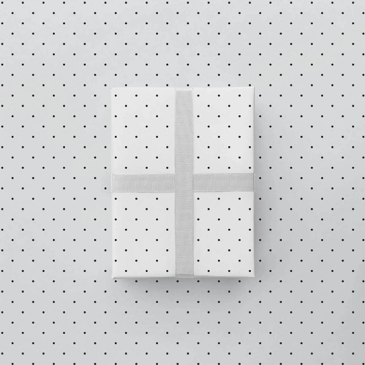 Vintage Black Dot Gift Wrap