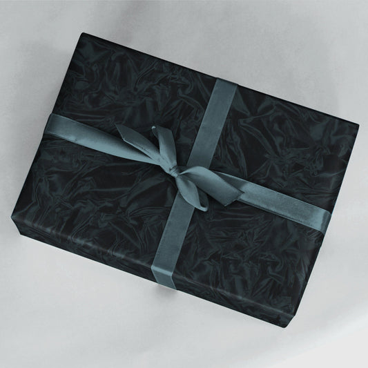 Black Pearlescent Gift Wrap