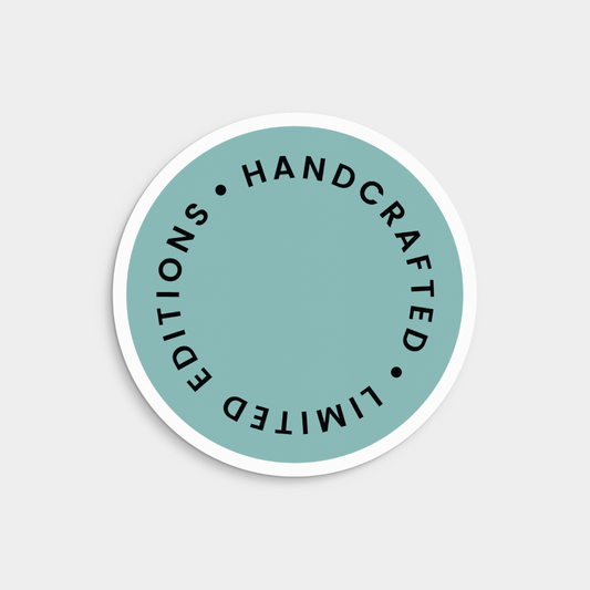 Round Colorful Product Label, Printable,