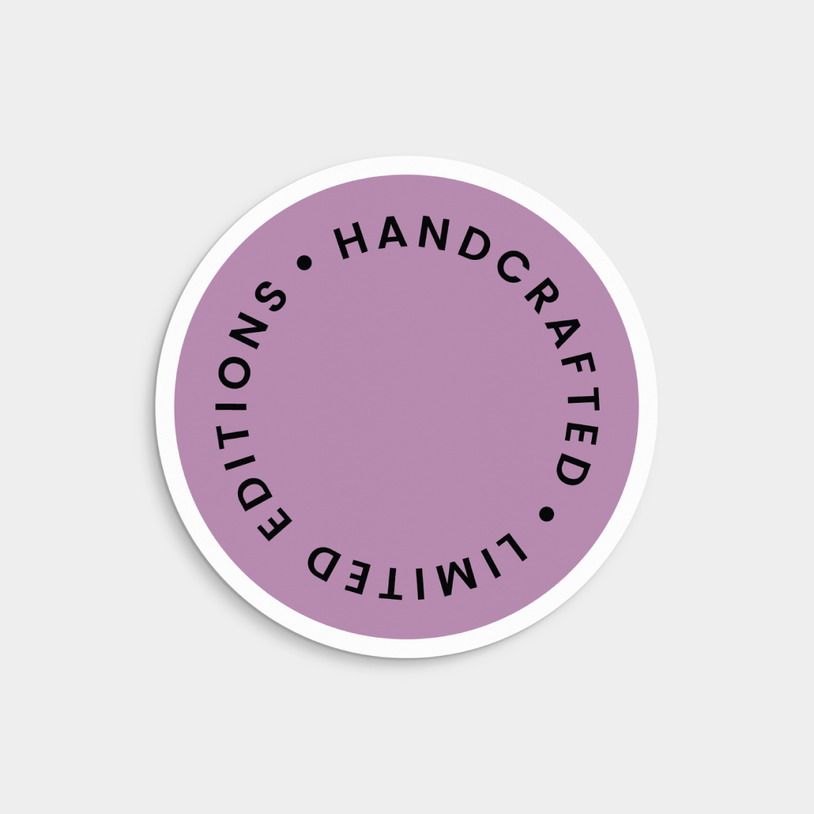 Round Colorful Product Label, Printable,