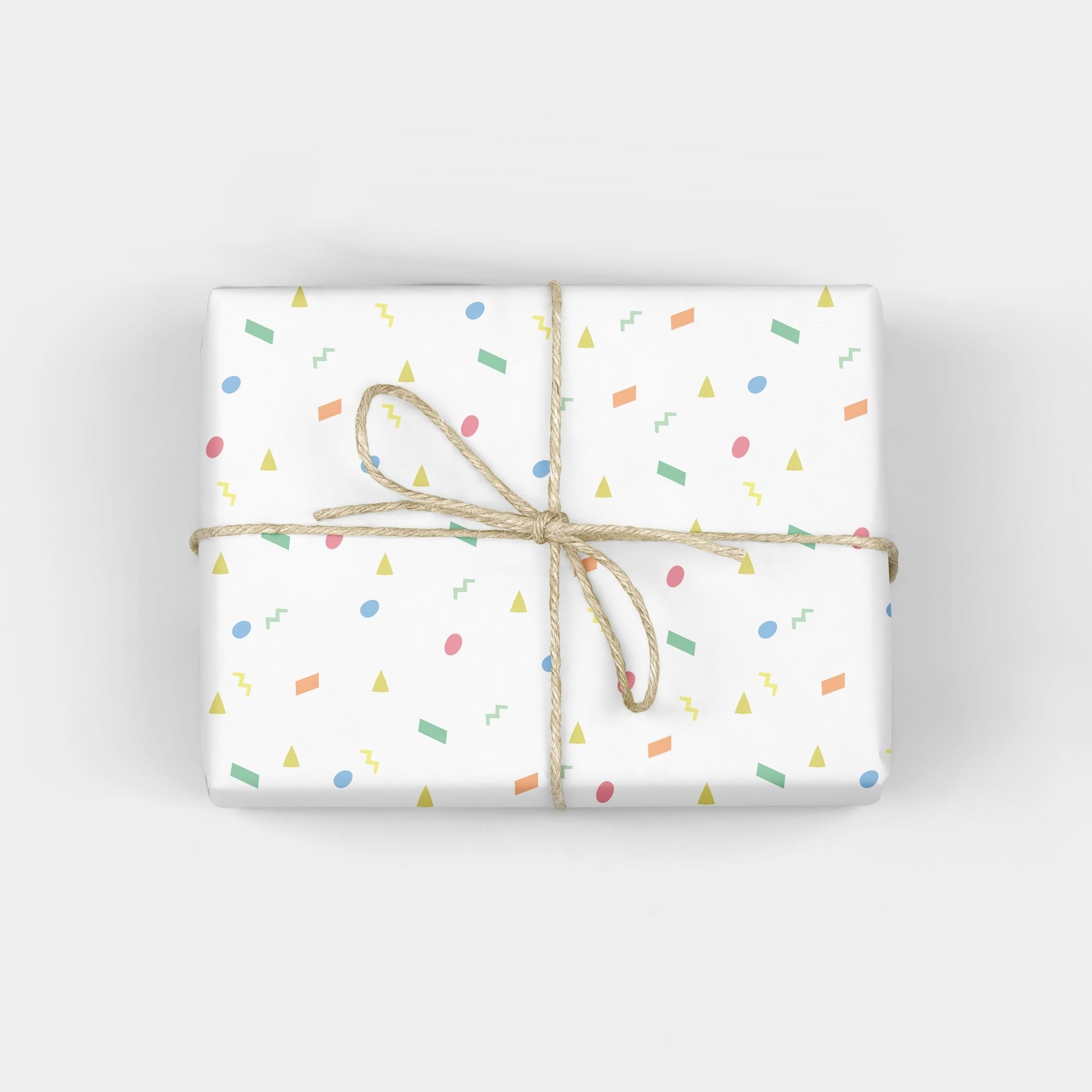 Confetti Wrapping Paper Sheets,