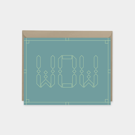 Wow Celebration Cards, Moroccan Design