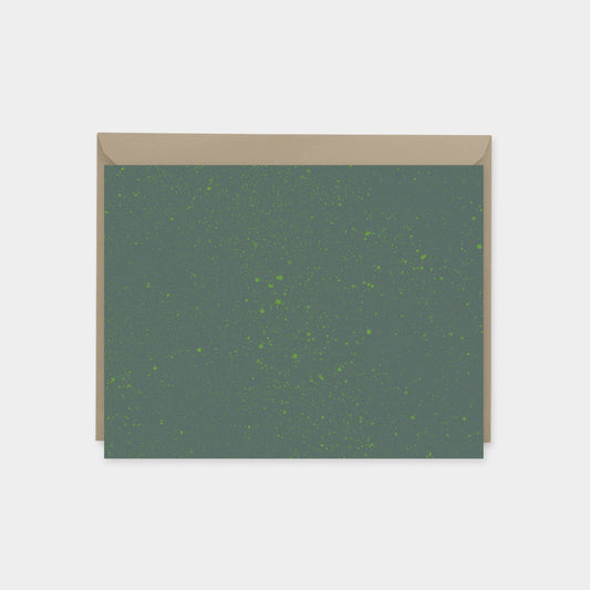 Speckle Card V, Blank Thank You,