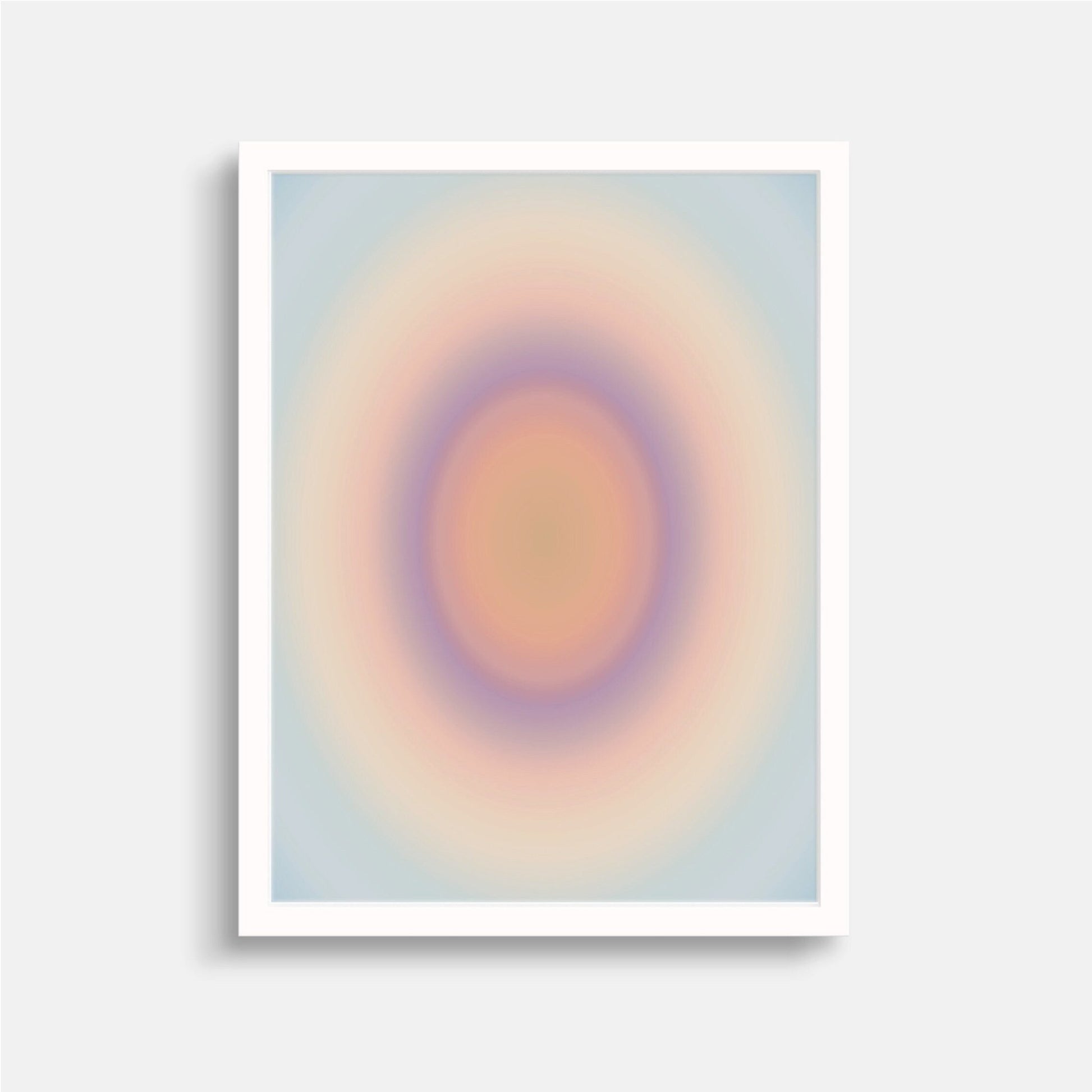 Ombre Art Print, Color Therapy Art,