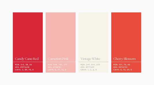 Color Palette: 1950s Holiday