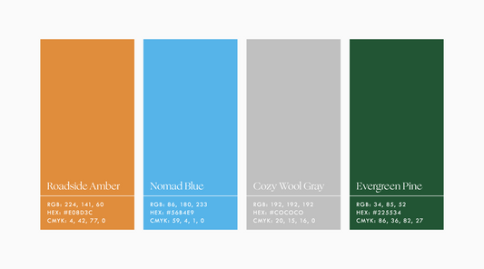 Color Palette: Van Life