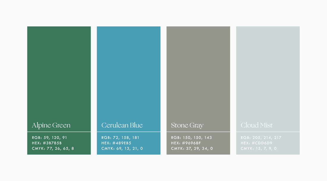 Color Palette: Lake Bled