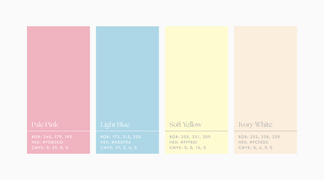 Color Palette: Soft Rococo