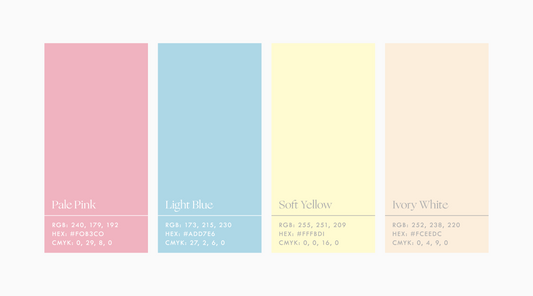 Color Palette: Soft Rococo