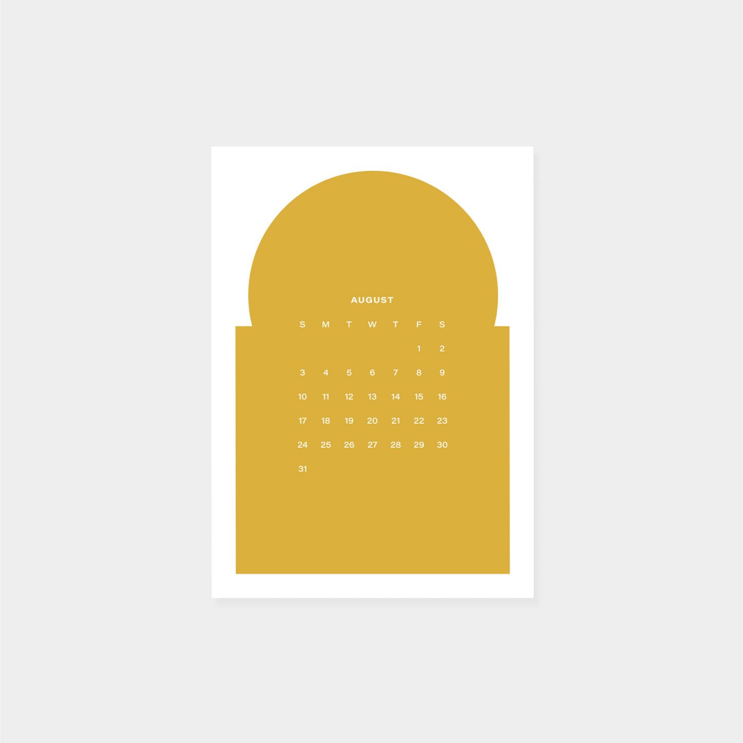 2025 Neo Shape Calendar-The Design Craft