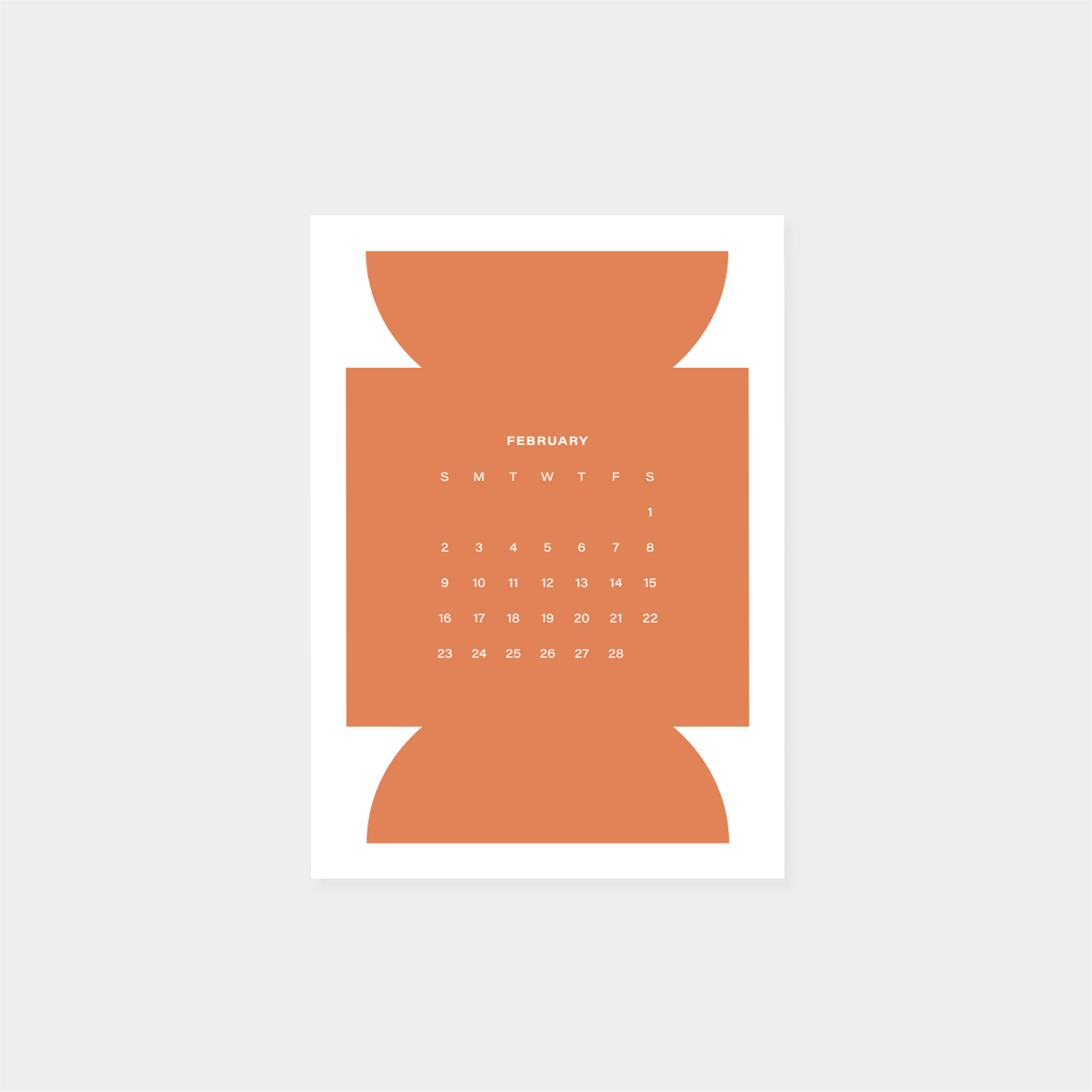 2025 Neo Shape Calendar II-The Design Craft