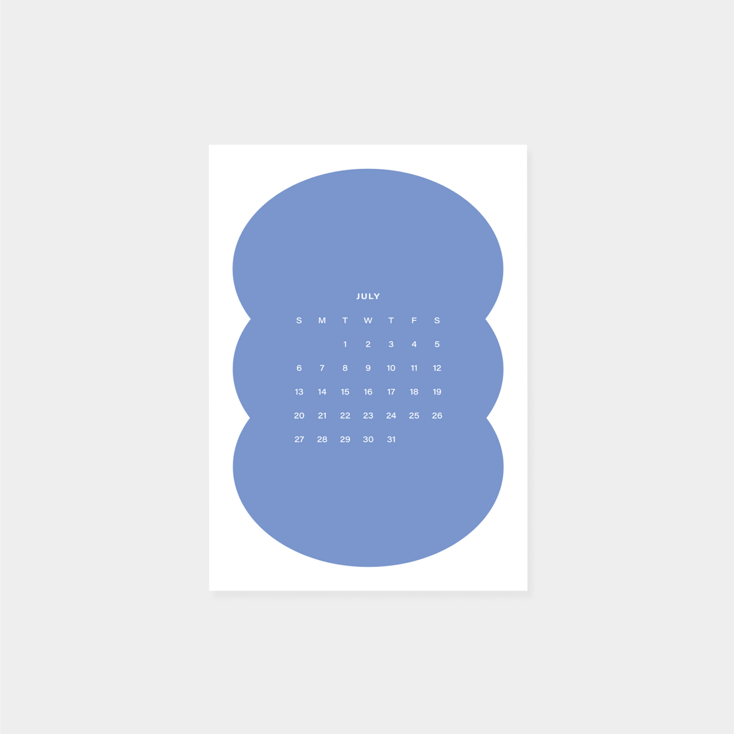 2025 Neo Shape Calendar II-The Design Craft