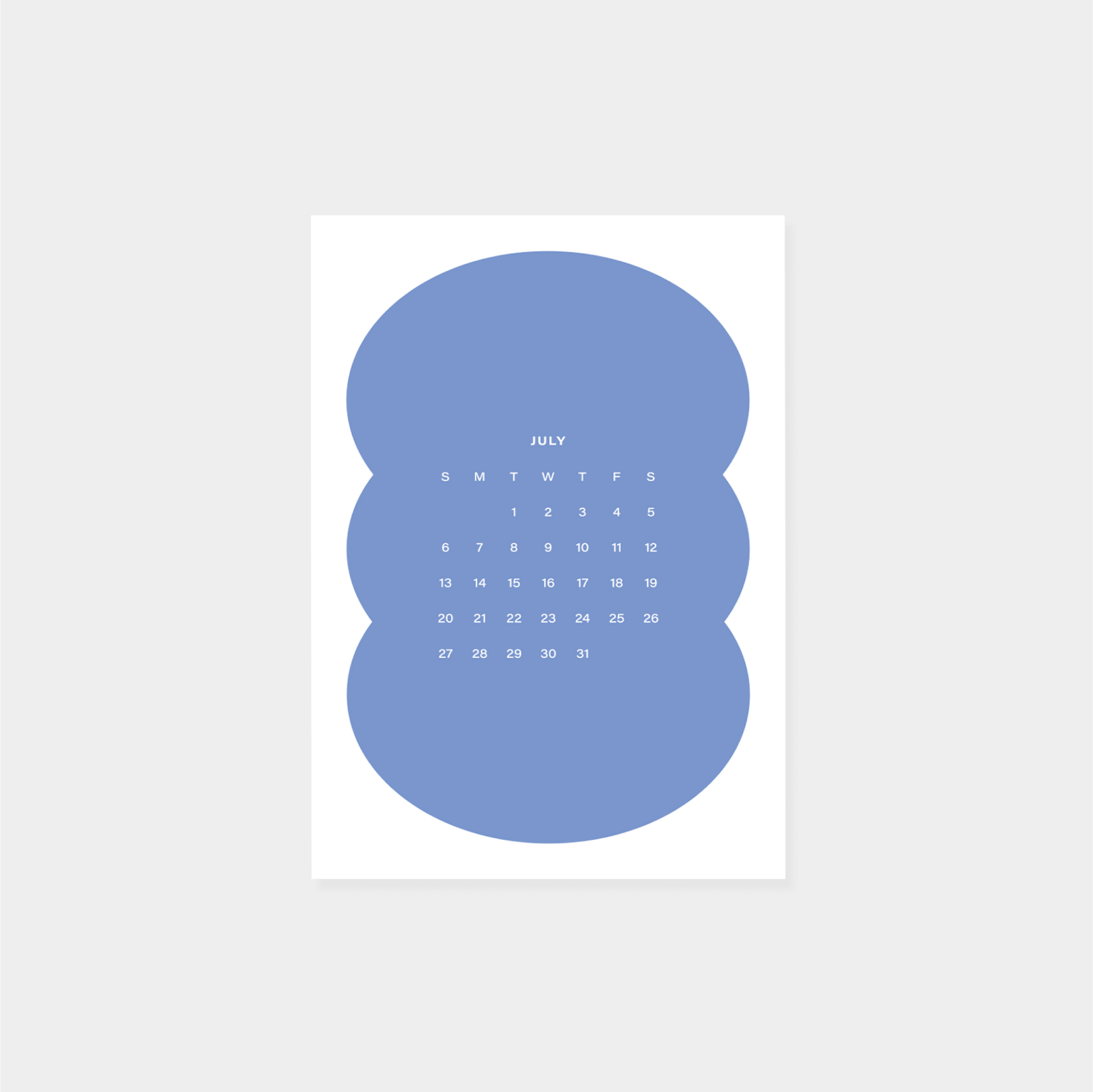 2025 Neo Shape Calendar II-The Design Craft