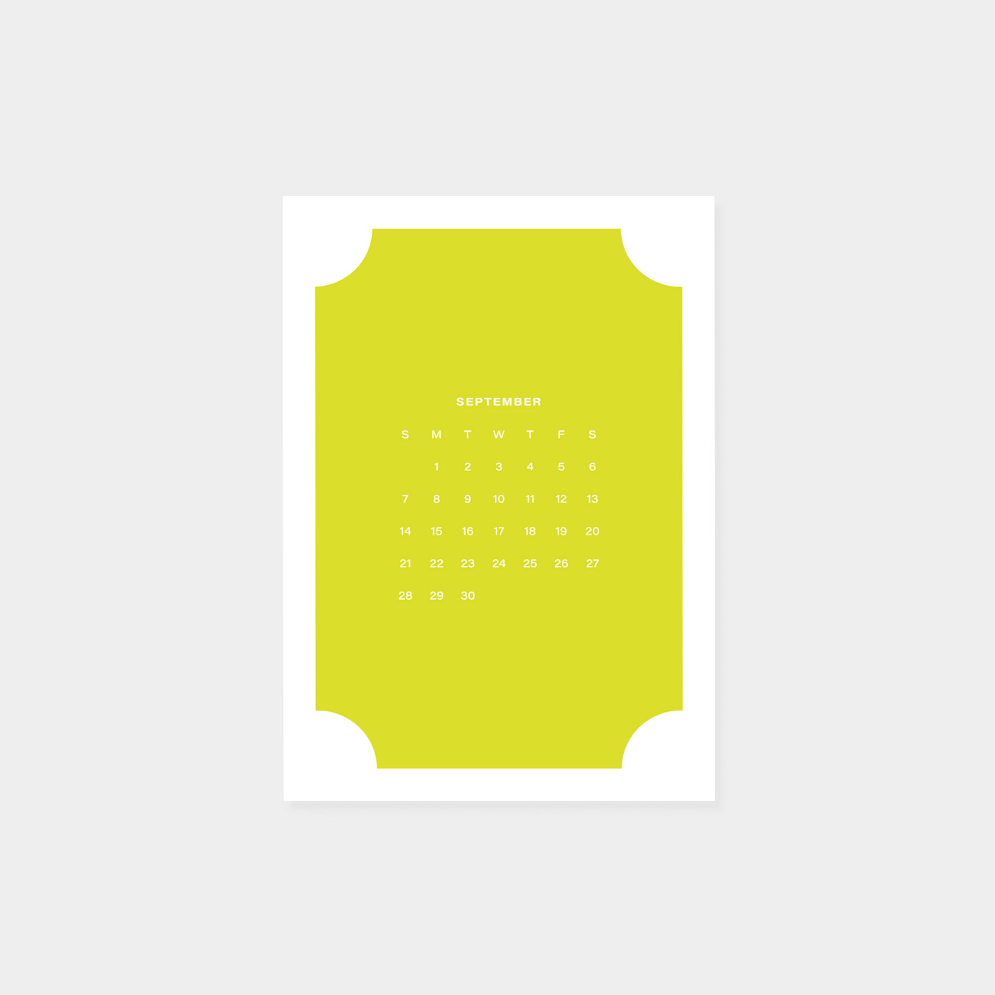 2025 Neo Shape Calendar II-The Design Craft