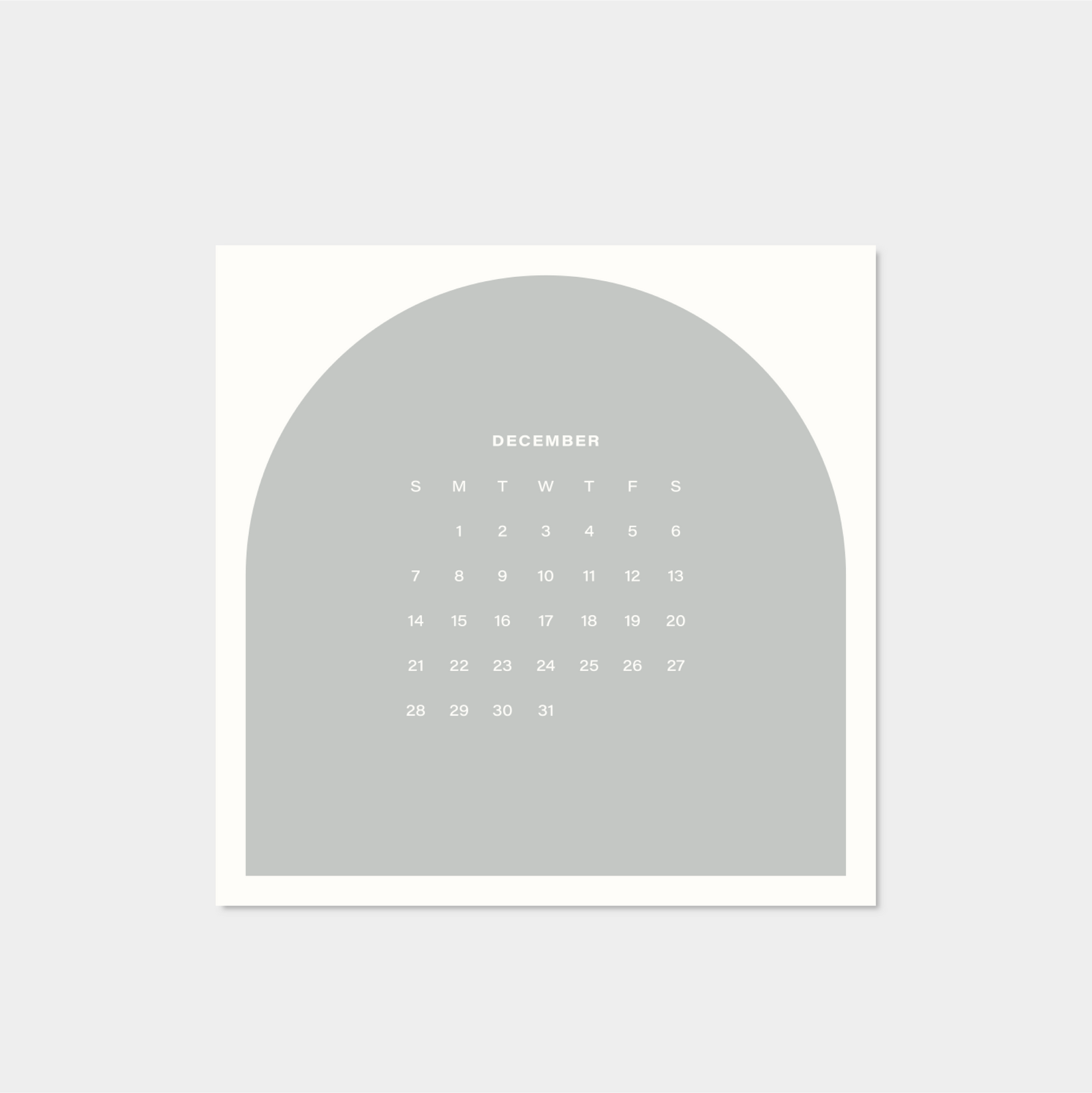 2025 Neo Shape Square Calendar-The Design Craft