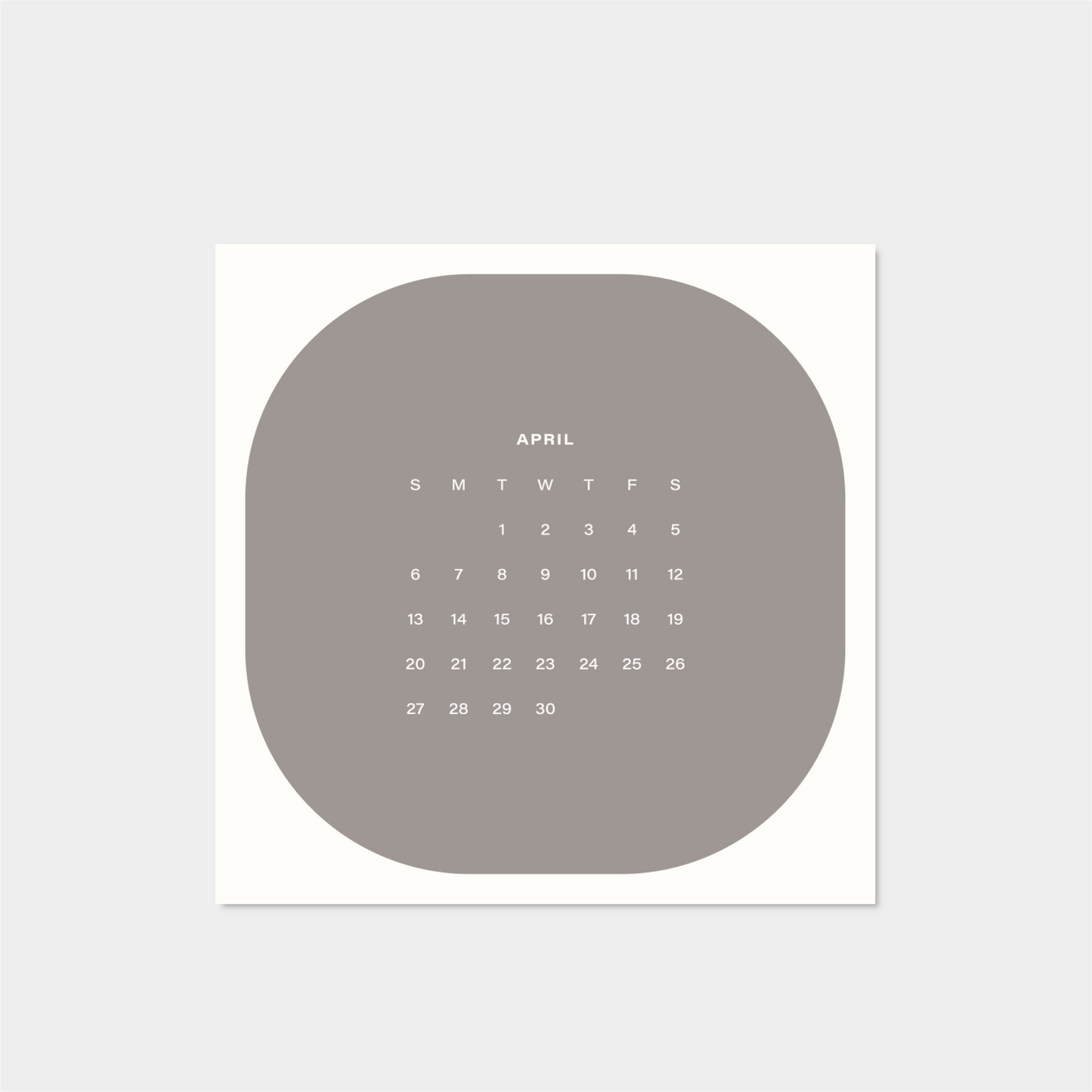 2025 Neo Shape Square Calendar-The Design Craft