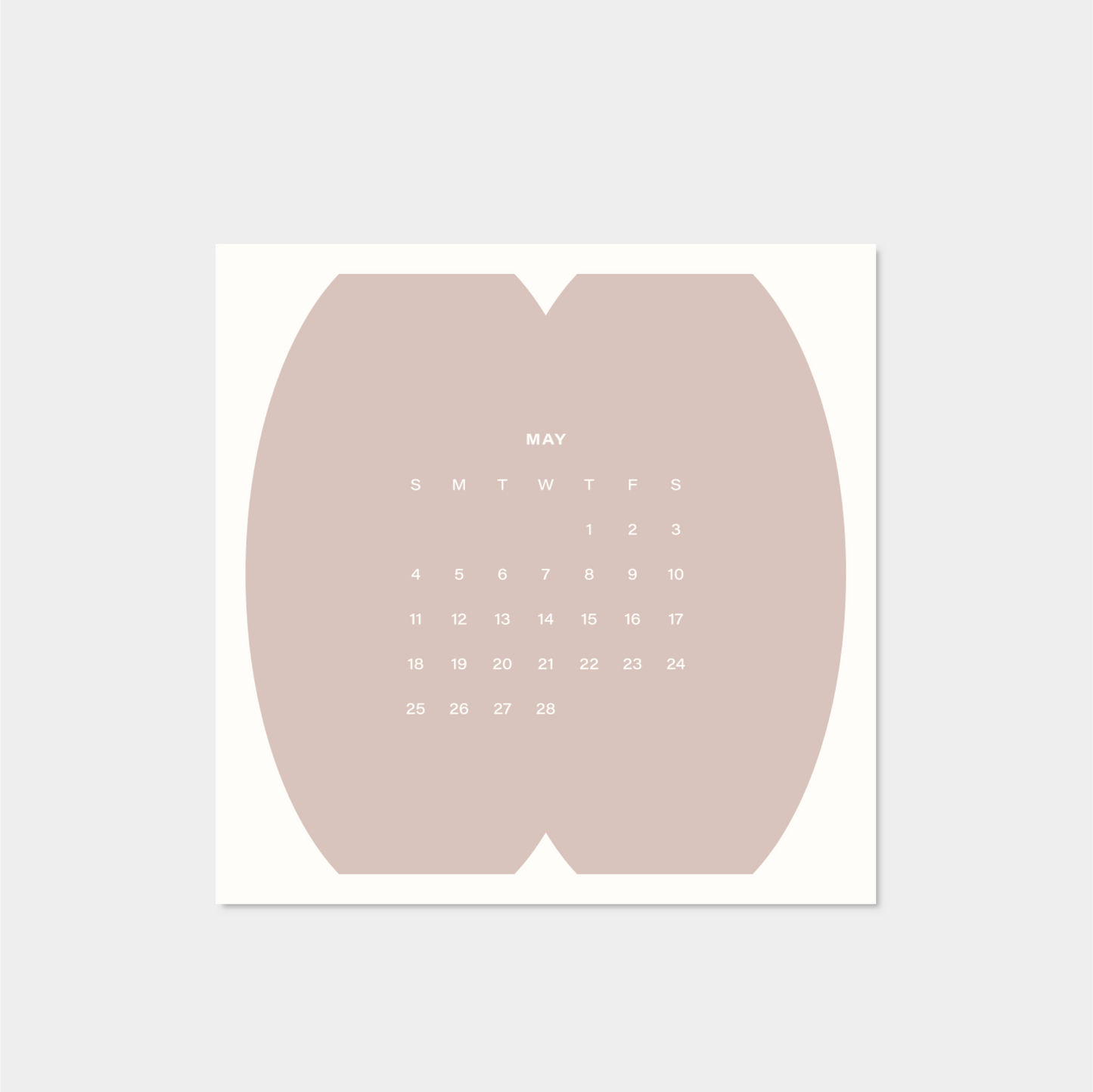 2025 Neo Shape Square Calendar-The Design Craft