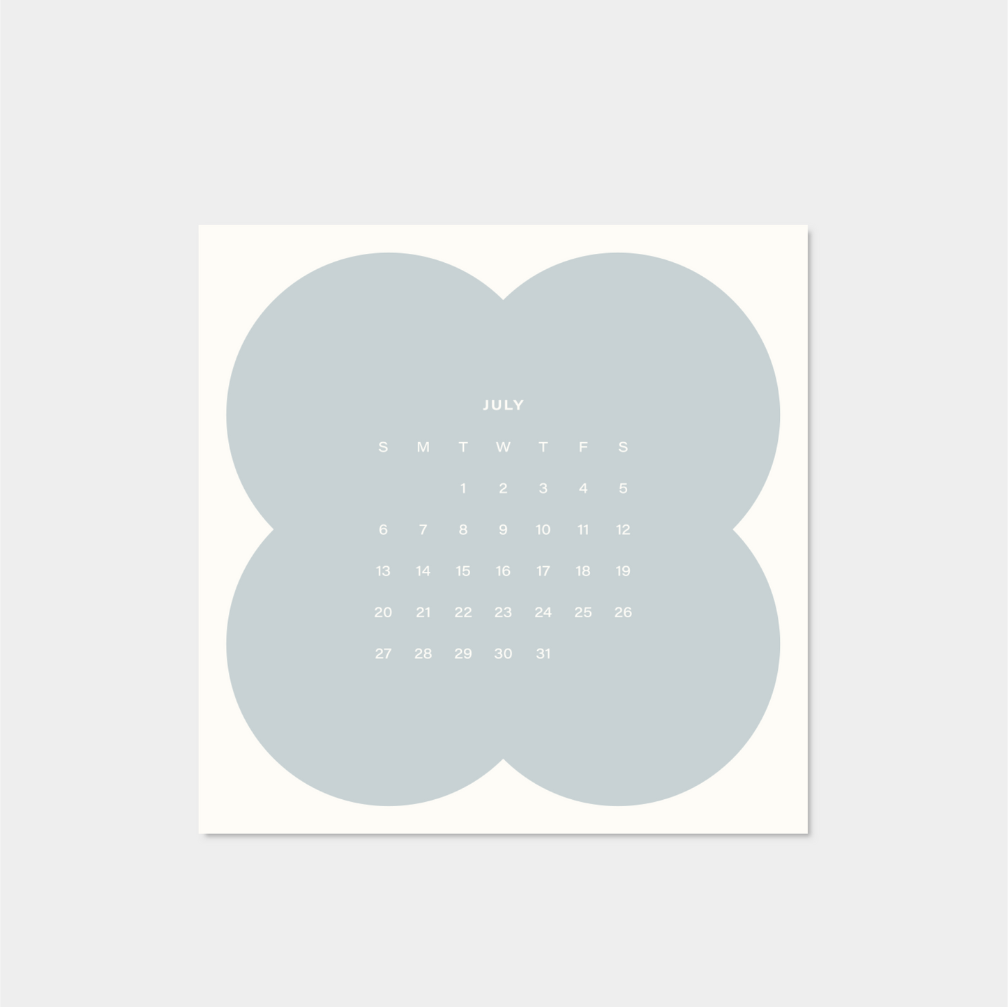 2025 Neo Shape Square Calendar-The Design Craft