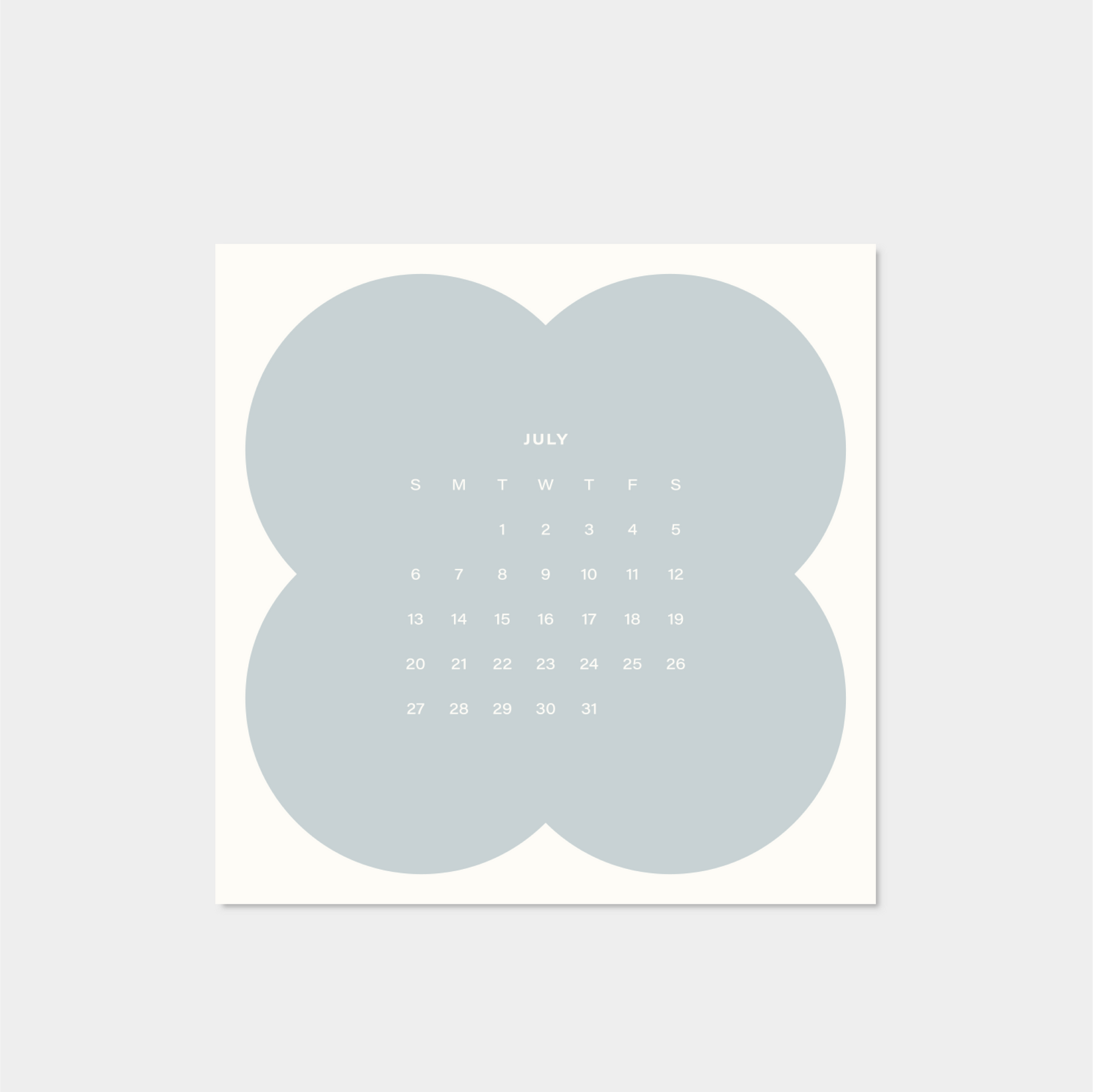 2025 Neo Shape Square Calendar-The Design Craft