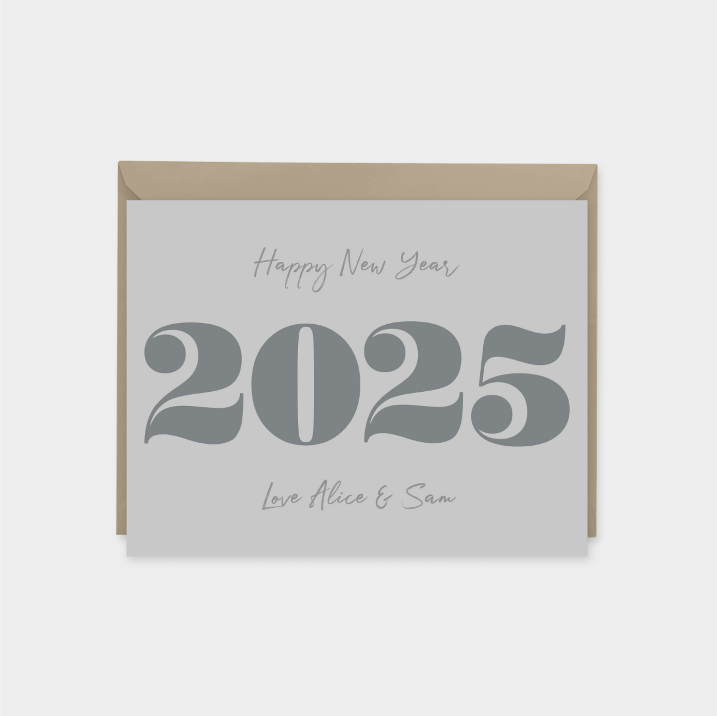2025 New Years Card III