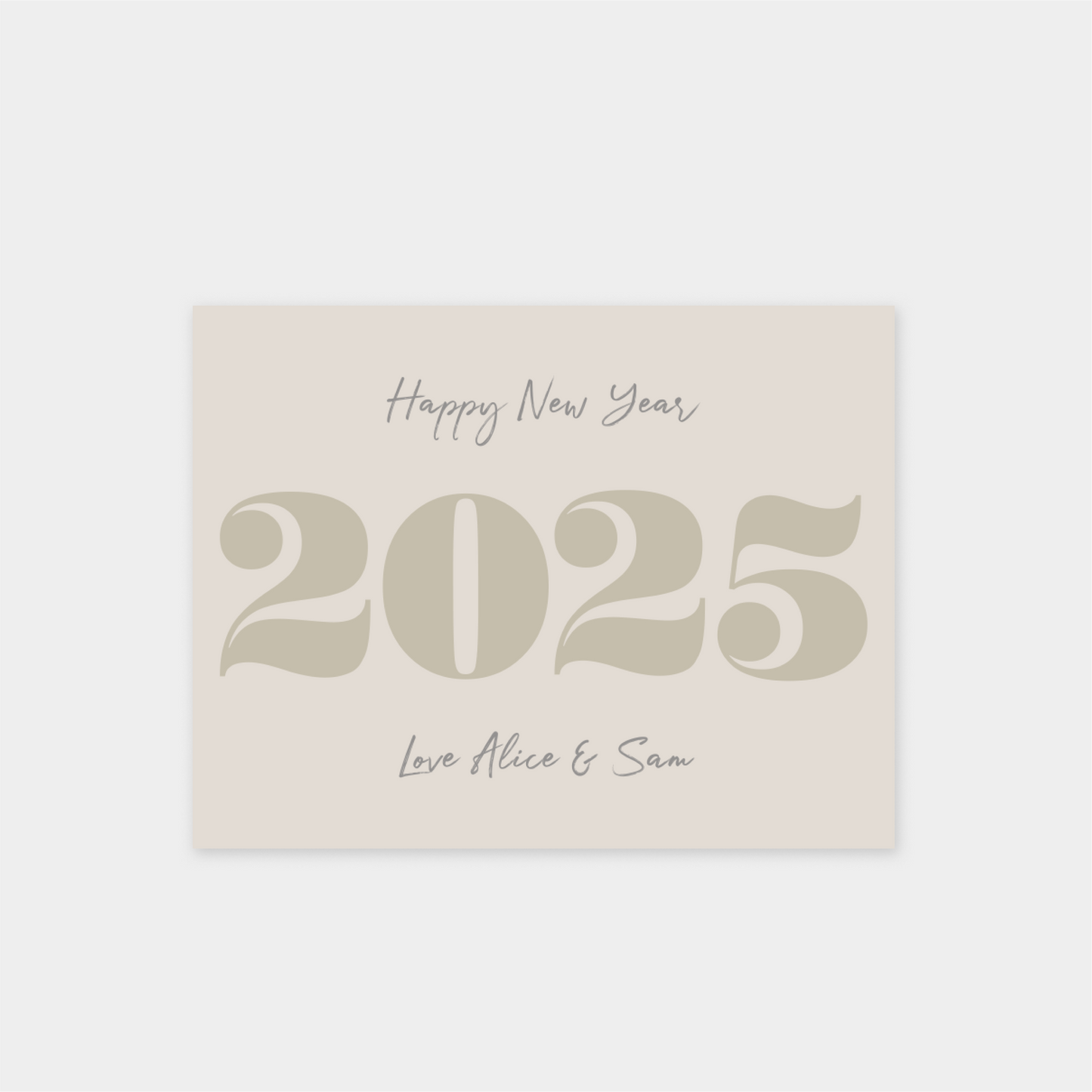 2025 New Years Card IV