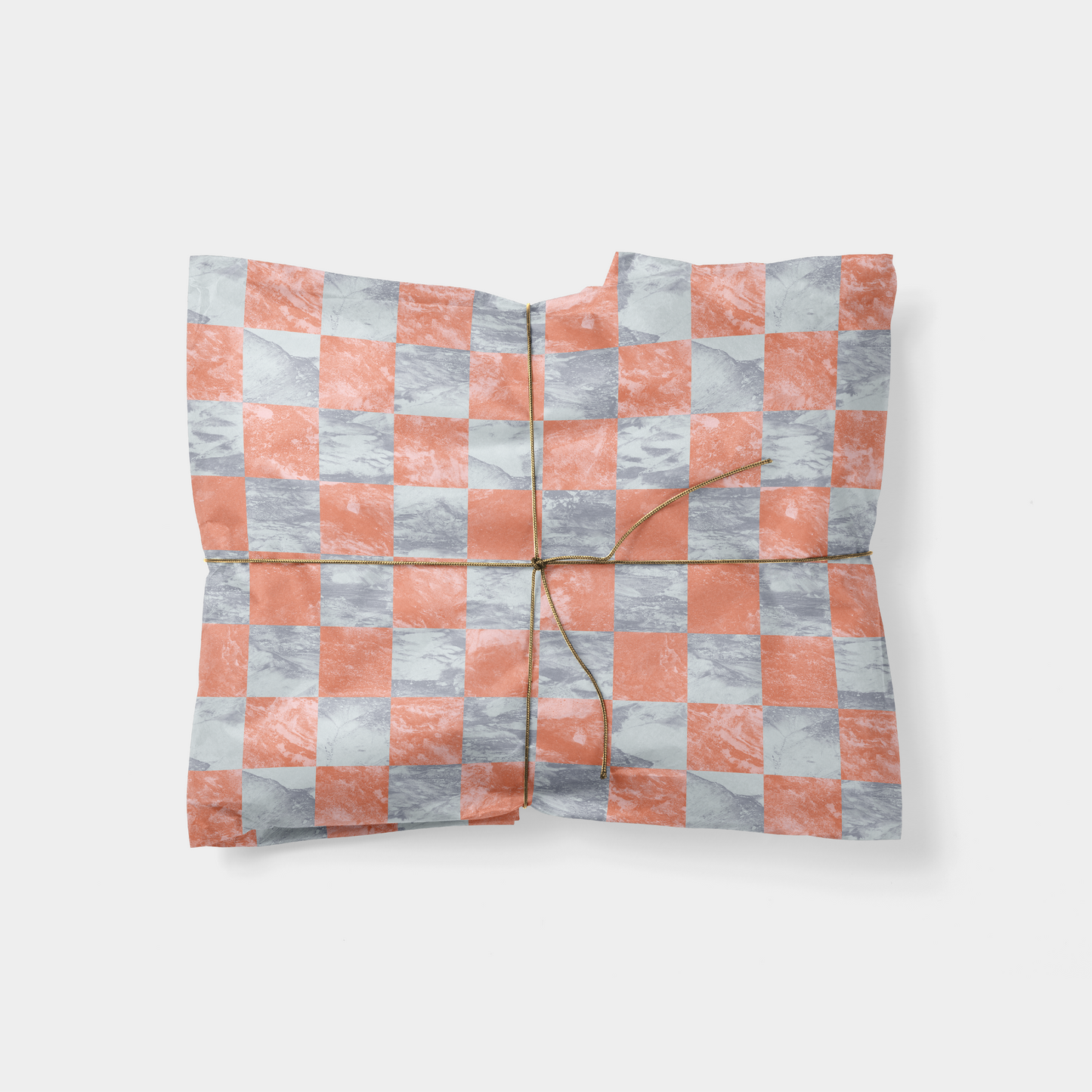 Terrain Checkerboard Gift Wrap II