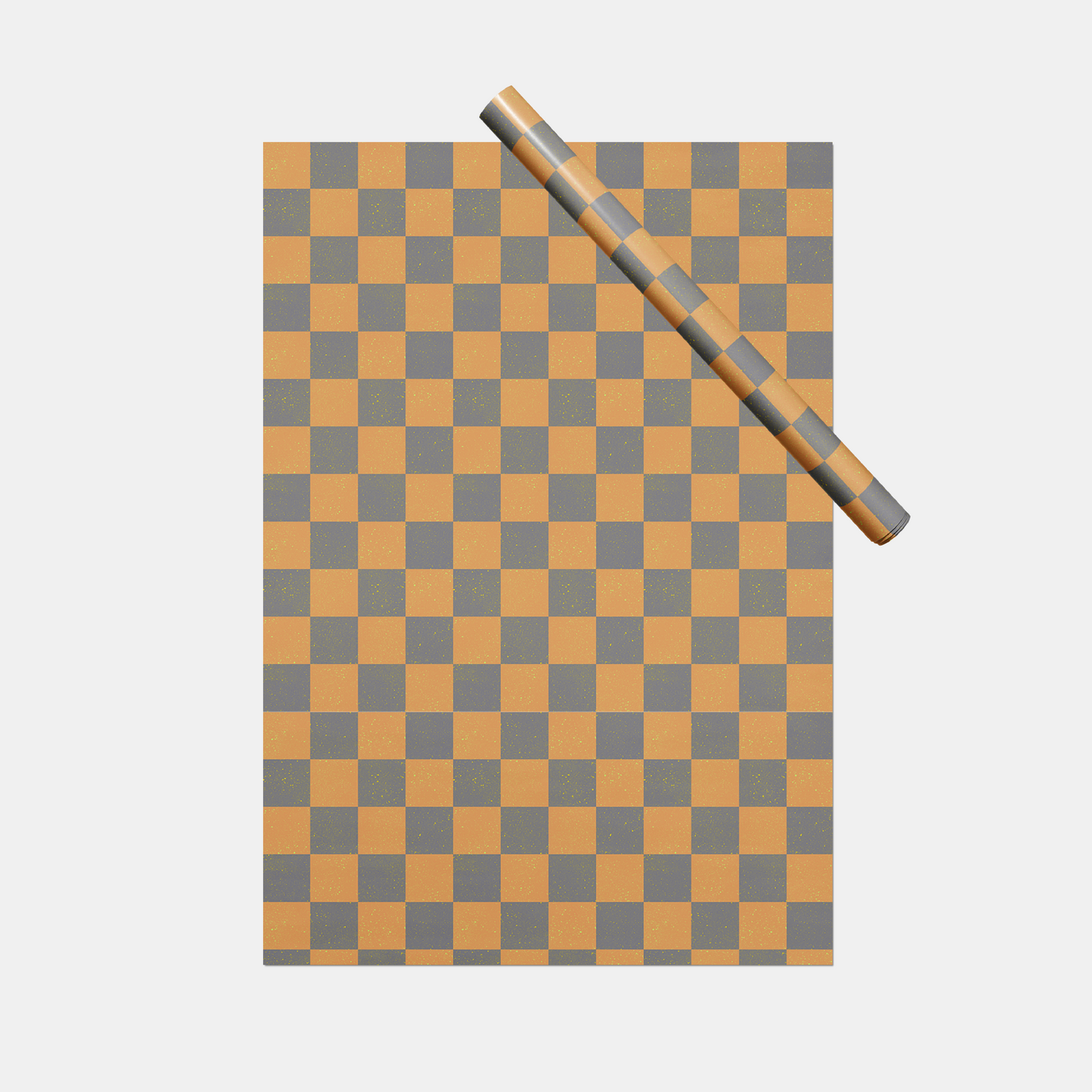 Speckled Checkerboard Gift Wrap III