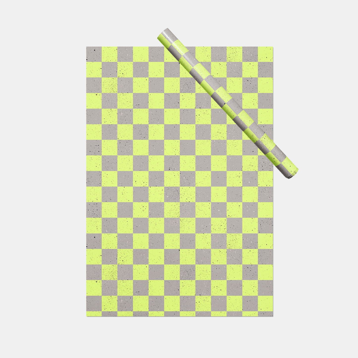 Roze en rood minimalistisch kerstcadeau