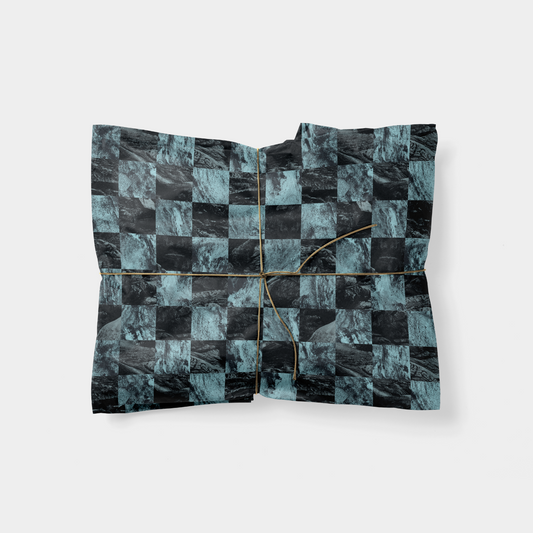 Roze en rood minimalistisch kerstcadeau