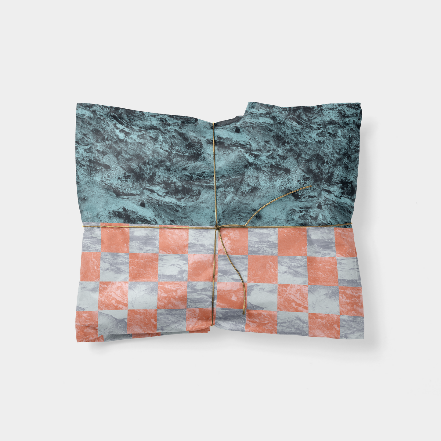 Terrain Checkerboard Gift Wrap IV