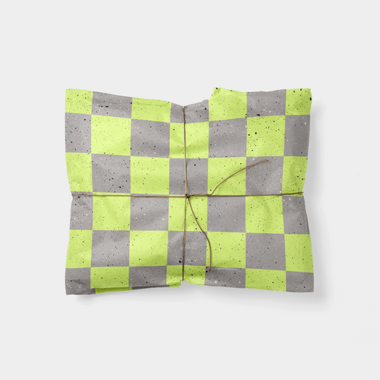 Roze en rood minimalistisch kerstcadeau