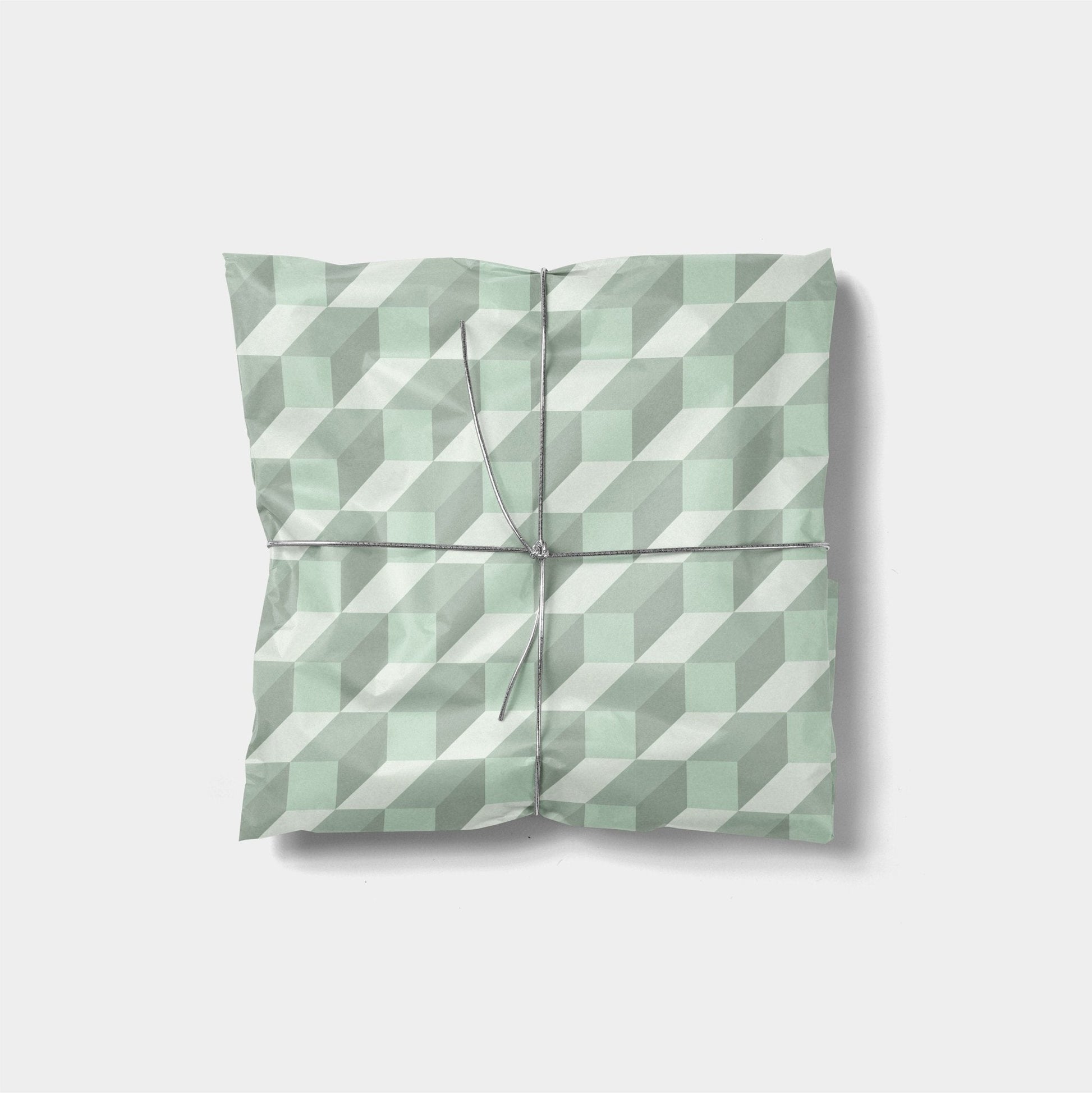 3D Block Gift Wrap-Gift Wrapping-The Design Craft