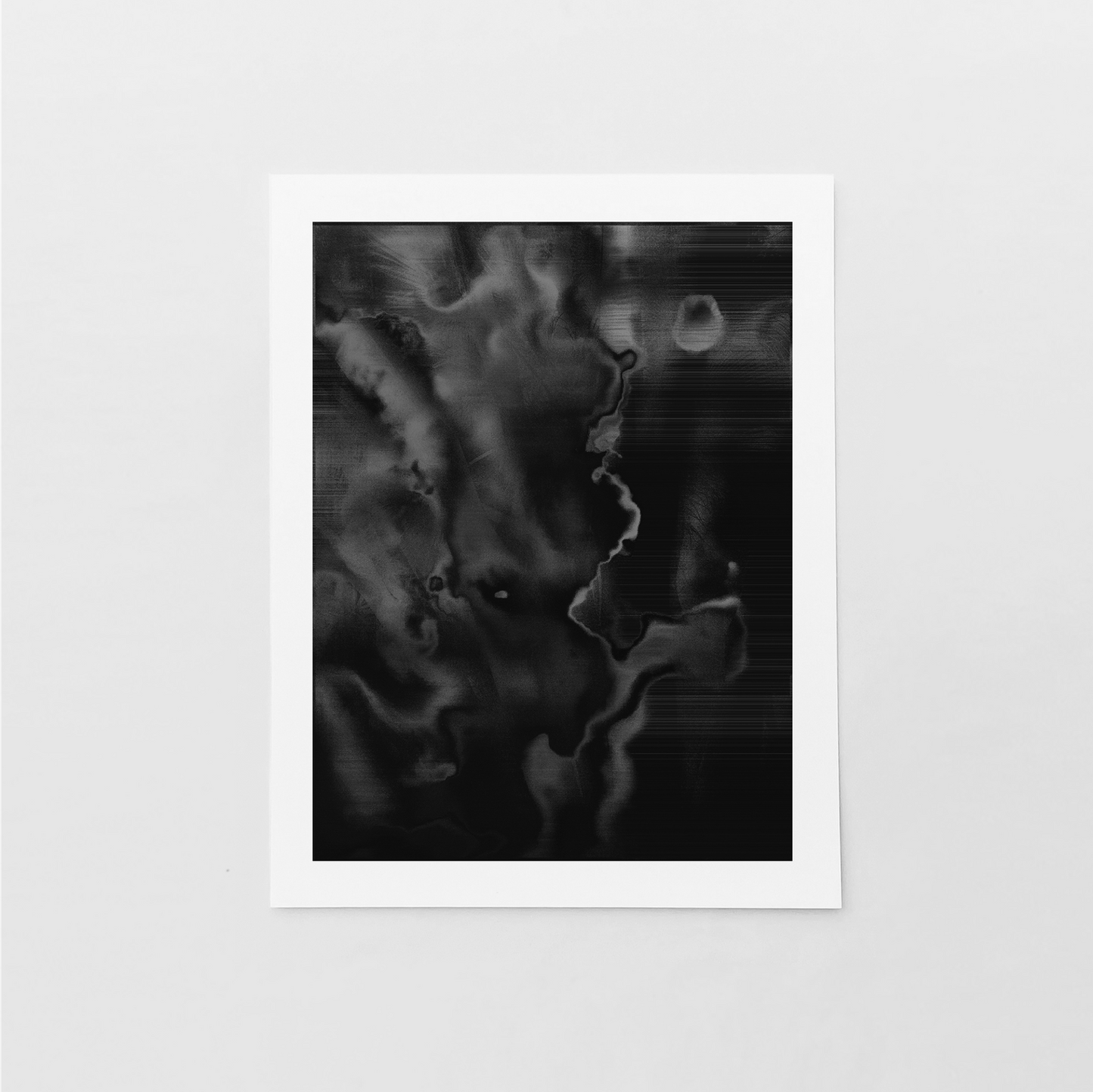 Abstract Dark Art Print-Art-The Design Craft