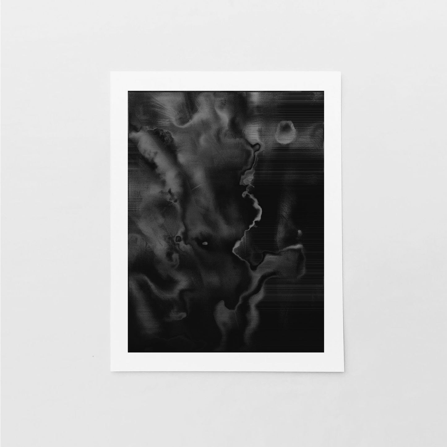 Abstract Dark Art Print-The Design Craft